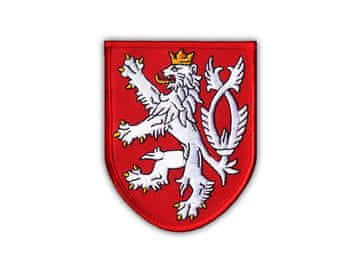 Našivek Grb Češke Republike - veliki - Magnetska podloga - Vezeni našivek/Značka/Amblem