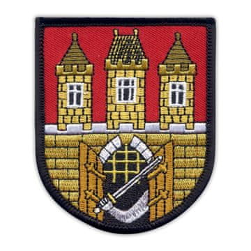 Našivni grb Praga - Vezeni našiv/značka/amblem