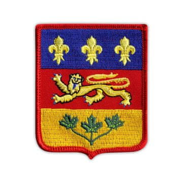 Našivek grba Quebeca - Samoljepljiva podloga - Vezeni našivek/značka/amblem