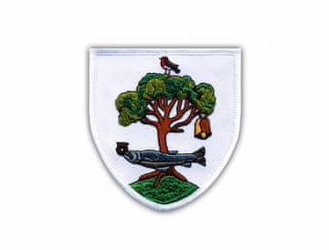 Našivka Grb Glasgowa - štit - Podloga za peglanje / toplinsko brtvljenje - Vezena našivka/značka/amblem