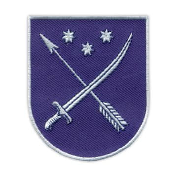 Vezeni grb grada Dnjepra - Magnetna podloga - Vezeni našitak/značka/amblem