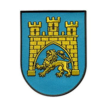Našivka grba Lavova - Podloga za peglanje / toplinsko lijepljenje - Vezena našivka/značka/amblem