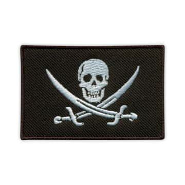 Našivek Zastava Pirata - Calico Jack - Rackham - Samoljepljiva Podloga - Vezeni Našivek/Značka/Amblem