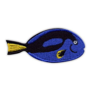 Vezeni našitak Paracanthurus - Magnetna podloga - Vezeni našitak/značka/amblem