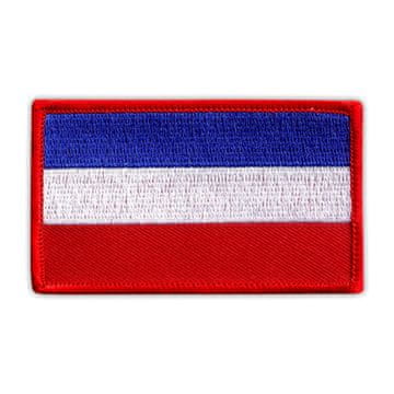 Vezena zastava Schleswig-Holsteina - Magnetna podloga - Vezena zakrpa/značka/amblem