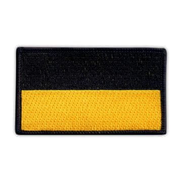 Vezena zastava Baden-Württemberga - Magnetna podloga - Vezena zakrpa/značka/amblem