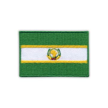 Zastava Afričke unije - 5 cm - Podloga za peglanje / toplinsko lijepljenje - Vezena zakrpa/značka/amblem