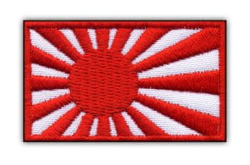Zastava Japanske pomorske snage samoobrane, Japanska mornarica velika - Samoljepljiva podloga - Vezena zakrpa/značka/amblem