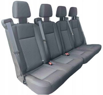 Navlake po mjeri za Ford Transit Mk8 2014-2024, 7 sjedala, Brigade 2x2