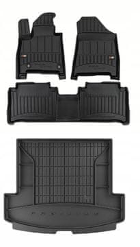 Set 3D gumenih patosnica za Hyundai Santa Fe 5 od 2023. - 7 sjedala sa