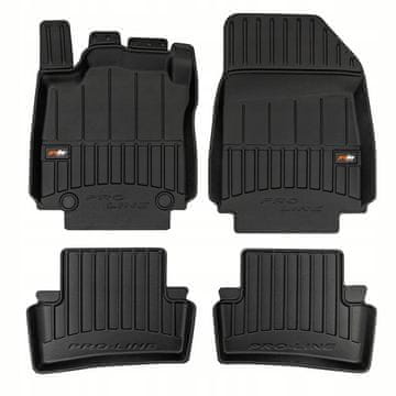 Gumene prostirke i brisači za Renault Clio 4 2012-2020, 3D kanali