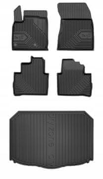 Set od 77 podnih prostirki i tepiha za Nissan Qashqai 3 od 2021.