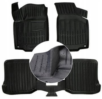 Gumene prostirke i brisači VW Golf 4 1997-2003 UD kanali