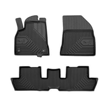 Gumene prostirke i brisači Peugeot 3008 1 2009-2016 kanali 77