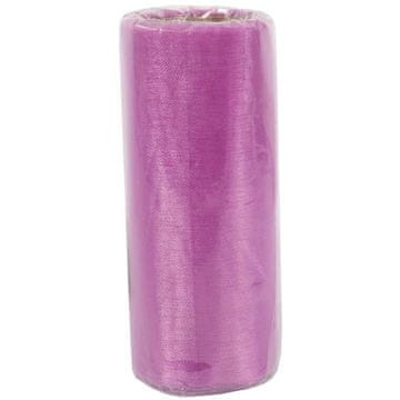 Ljubičasti organza za dekoracije i florističke kompozicije - 12cm x 9m