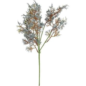 Ukrasna grančica s dodatkom, siva, 46 cm