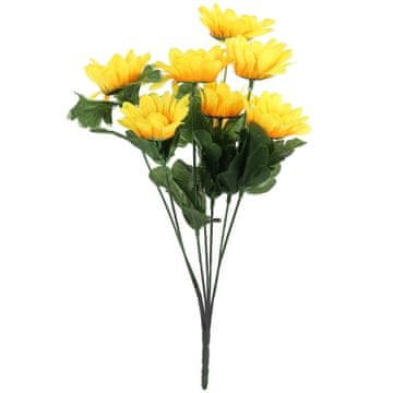 Buket umjetnih suncokreta – realistične dekoracije, žuta boja, visina 35 cm