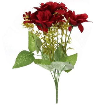 Buket od 7 margarita 36cm bordo boja
