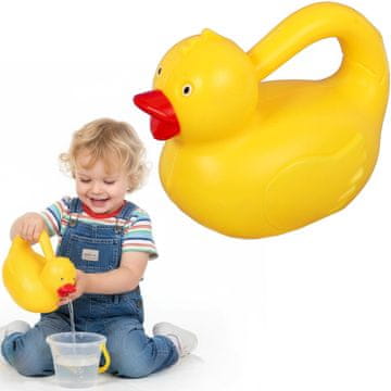 Konewka dekorativna žuta patkica 1L