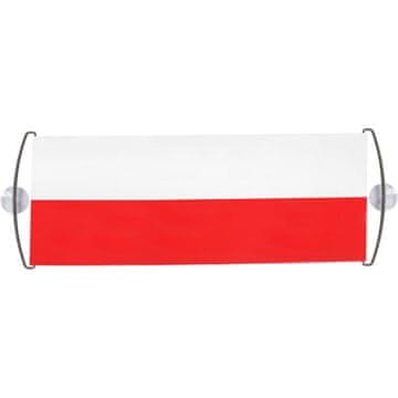 Zastava navijača - razvijajući transparent za automobil