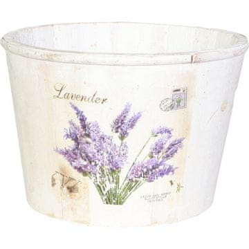 Ukrasna navlaka lavanda – bijela kanta