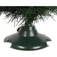 Umjetna božićna jelka zeleno-srebrna 45 cm, poljskog proizvođača GOLIAT, spremna za postavljanje