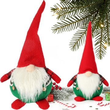 Božićni patuljak gnome božićni ukras poklon 50 cm