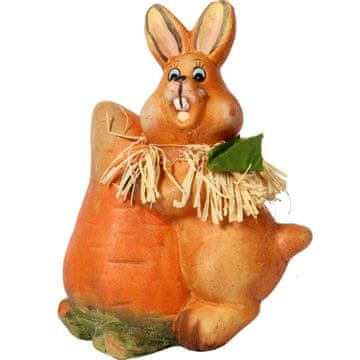 Keramički zec uskrsna figurica 15 cm