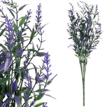Buket lavande umjetni dodatak za kompozicije ljubičasti 34 cm
