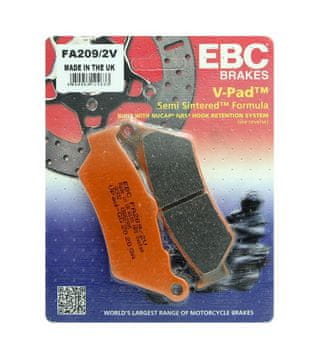 EBC FA209/2V kočione pločice (set od 2)