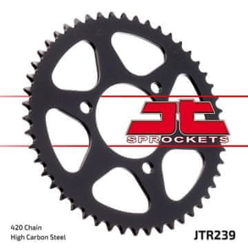JT R239-38 čelični stražnji lančanik, 38T, veličina 420