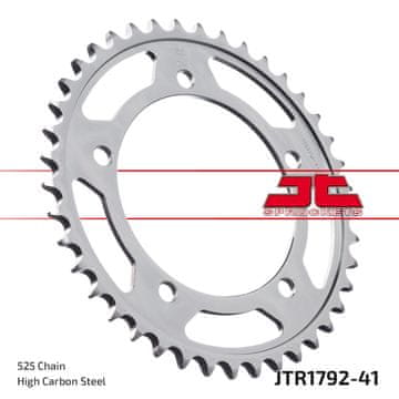 JT R1792-41 čelični stražnji lančanik, 41T, veličina 525