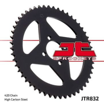 JT R832-48 čelični stražnji lančanik, 48T, veličina 420