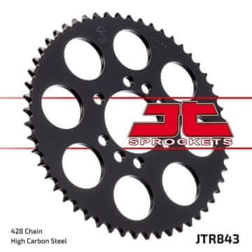 JT R843-49 čelični stražnji lančanik, 49T, veličina 428