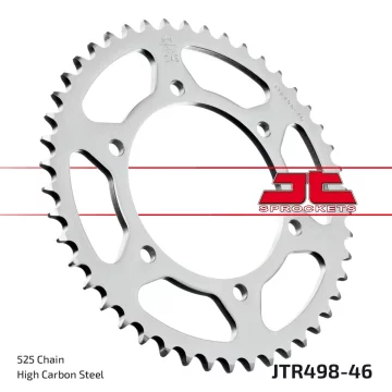 JT R498-46 čelični stražnji lančanik, 46T, veličina 525