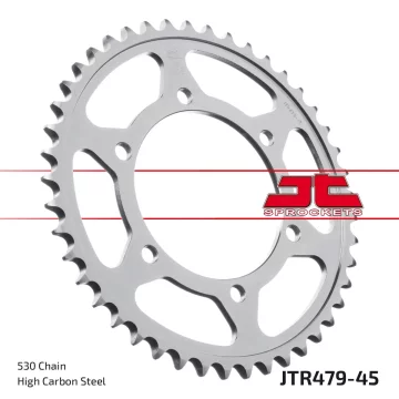 JT R479-45 čelični stražnji lančanik, 45T, veličina 530