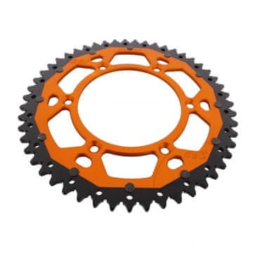 ZF dvostruki ZFD-897-51-ORG stražnji lančanik, 520/51z narančasti za Husqvarna / KTM