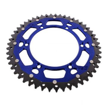 ZF Dual ZFD-822-51-BLU stražnji lančanik, 520/51z plavi za Beta / Brixton / Gas Gas / HM-Moto / Husqvarna