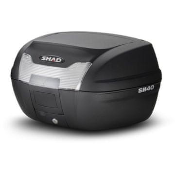 SHAD SH40 gornji kofer za motocikl + montažna ploča