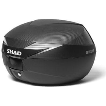 SHAD SH39 karbonski gornji kofer za motocikl + montažna ploča