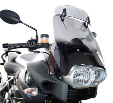 MRA BMW K 1200 R, K12R, - vjetrobransko staklo za motocikl, VTM oblik, zatamnjeno