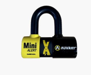 Auvray XTREM MINI lokot s alarmom i podsjetnikom - promjer igle 16 mm, 131 mm x 136 mm (SRA i ART klasa)