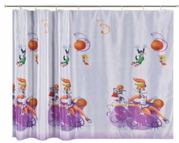 Dječja zavjesa SPACE JAM Bugs Bunny CRTANI 470x150 TRAKA