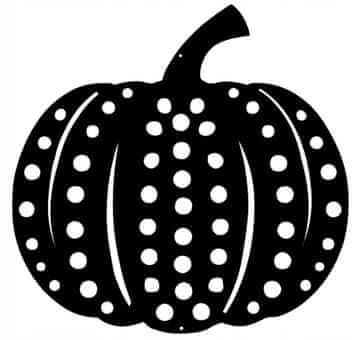 D9 Privjesak od bundeve jesenski HALOWEEN ukrasni ukras ažurni ukras crni