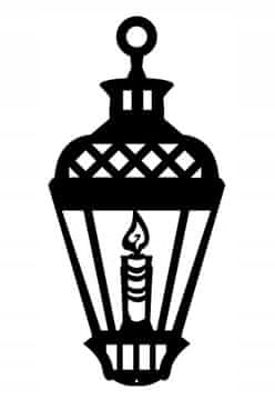Božićni lampion, privjesak, božićni ukras, ažur, BOŽIĆ 9x20