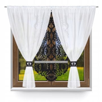 P17 Moderni SET zavjesa za dnevni boravak/spavaću sobu, glamurozni paravan, 400x145