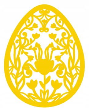 J14 Ažurni privjesak USKRSNO ukrasno JAJE jaje