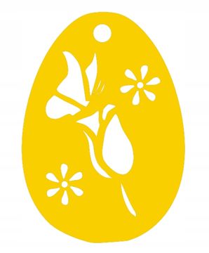 3. Ažurni privjesak jaje opruga TULIP leptir