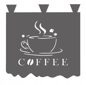Kuhinjska zavjesa KAWA Cafe GLAMUR 35x35