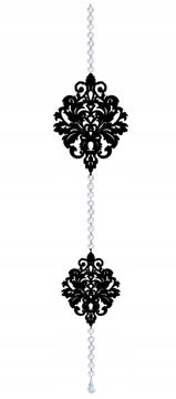 Z16 GIRLAND privjesak ukras OPENWORK dekor GLAM 110